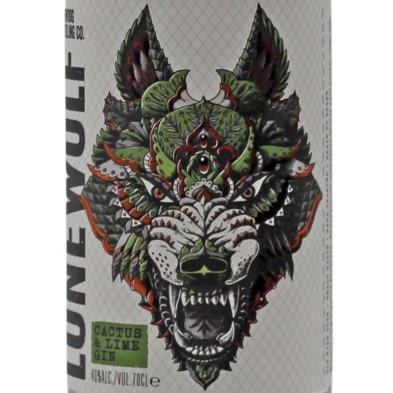 BrewDog LoneWolf Cactus & Lime Gin 0,7 L 40% vol BrewDog LoneWolf Cactus & Lime Gin 0,7 L 40% vol